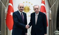 Cumhurbaşkanı Erdoğan, TBMM Başkanı Kurtulmuş’u kabul etti