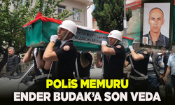 Gördes'te veda: Polis memuru Ender Budak’a son veda