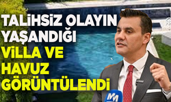 70 dakika kalbi durmuştu: Ferdi Zeyrek'in  yaralandığı havuz ve site havadan görüntülendi