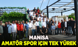 Manisa amatör spor için tek yürek oldu