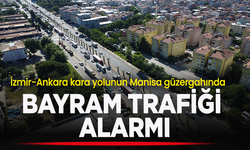 Bayram trafiği Manisa’da da kendini gösterdi