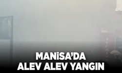 Manisa’da alev alev yangın: 2 ev kül oldu