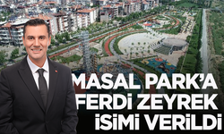 Salihli'de o parkın adı Ferdi Zeyrek oldu