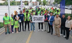 Yeşilay bisiklet turunda sağlıklı yaşam için pedal çevrildi