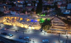 Manisa'daki arol alan şelaleye dönüştü
