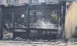 Öğrenci yurdunda korkutan yangın