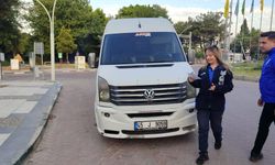 Saruhanlı’da okul ve işçi servislerine sıkı denetim