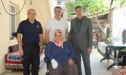 Kula’da engelli vatandaşlara destek eli