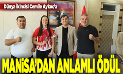 Dünya İkincisi Cemile Aykoç’a Manisa’dan anlamlı ödül