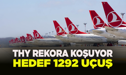 THY, günlük uçuş rekorunu 1292 seferle bugün kıracak