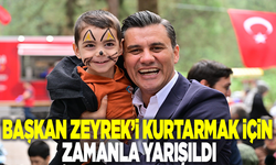 Başkan Zeyrek’i kurtarmak için zamanla yarışıldı