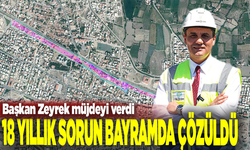 Başkan Zeyrek’ten Manisa’ya bayram müjdesi: 18 yıllık cider yolu sorunu çözüldü