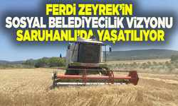 Ferdi Zeyrek’in Sosyal Belediyecilik vizyonu Saruhanlı’da yaşatılıyor