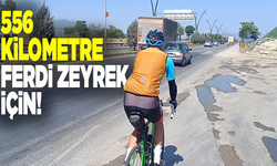 Manisalı Bisikletçi Ferdi Zeyrek için pedal çevirdi
