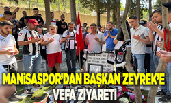 Manisaspor’dan Başkan Zeyrek’e vefa ziyareti