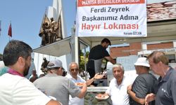 Manisa Bitlisliler Derneği’nden Ferdi Zeyrek anısına lokma hayrı