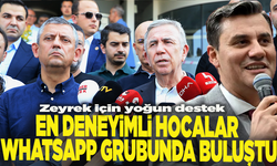 Zeyrek için yoğun destek: En deneyimli hocalar WhatsApp grubunda buluştu