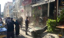 İş yerinin mutfağındaki yangın panikletti