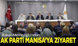 Bakan Memişoğlu’ndan AK Parti Manisa’ya ziyaret