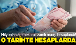Milyonlarca emeklinin zamlı maaşı hesaplandı! Hangi gün yatacak? İşte gün gün ödeme takvimi