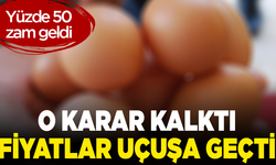 O karar kalktı, fiyatlar uçuşa geçti! 90 liralık yumurta 170 liraya çıktı