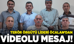 Terör örgütü lideri Öcalan'dan videolu mesaj!