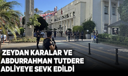 Yolsuzluk operasyonunda gözaltına alınan belediye başkanları Zeydan Karalar ve Abdurrahman Tutdere adliyeye sevk edildi