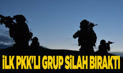 İlk PKK'lı grup silah bıraktı