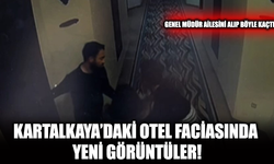 Otelin yöneticileri yangın anında böyle kaçmışlar: O anlar kamerada