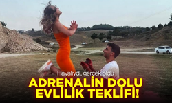 Evlilik teklifi karakolda bitti