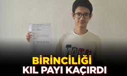 Bir yanlışla Türkiye birinciliğini kaçırdı