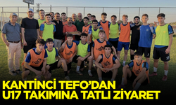 Kantinci Tefo’ dan Yunusemre Belediyespor’a tatlı ziyaret