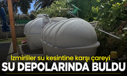 Su kesintileri İzmirlileri su deposu almaya yöneltti