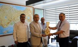 Başkan Yılmaz, Kaymakam Cantürk’le buluştu
