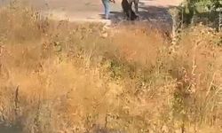Eski sevgilisinin başına silah dayayıp darp etti