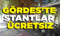 Gördes’te ücretsiz stant müjdesi!