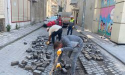 Taşı eksik, kaldırımı çatlak yol kalmasın diye belediye teyakkuzda!