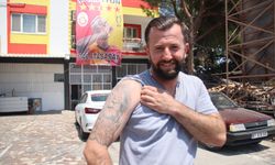 Manisa’da taraftarın evi sarı-kırmızıya büründü, Osimhen posteriyle taçlandı
