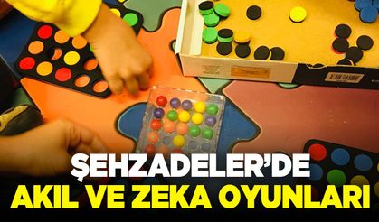 Şehzadeler’de akıl ve zeka oyunları başladı