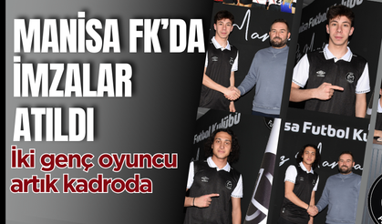 Manisa FK dış transferde iki genç oyuncuyu kadrosuna dahil etti