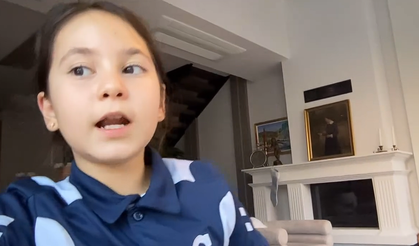 9 yaşındaki Alya Altın’ın, Bolu Grand Kartal Otel’e tatile gitmeden önce çektiği video