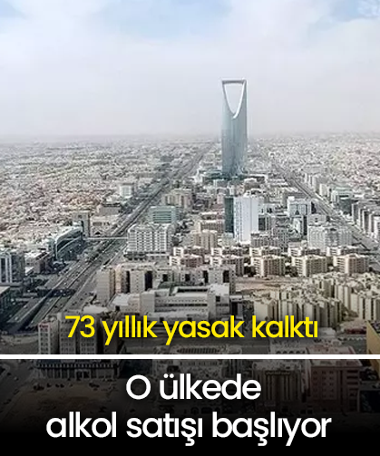73 yıllık yasak kalkıyor: O ülkede alkol satışı başlıyor