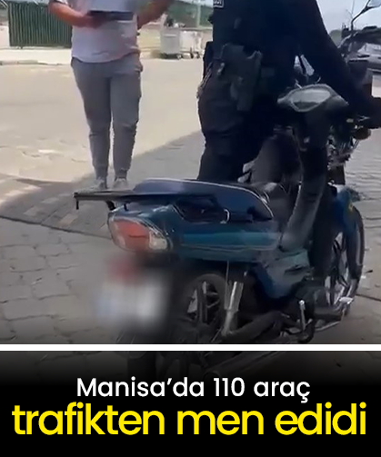 Manisa’da abartı egzoz ve yüksek ses denetimine rekor ceza