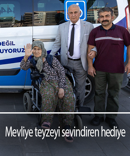 Yunusemre Belediyesi’nden engelli vatandaşlara tam destek