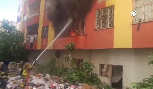 Yangın Faciası: 1'i bebek 7 kişi dumandan etkilendi