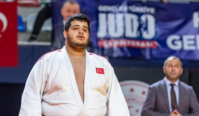 Manisalı milli judocu Türkiye ikincisi oldu