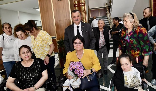 Başkan Balaban, belediyede bir engelli birimi oluşturacaklarının müjdesini verdi