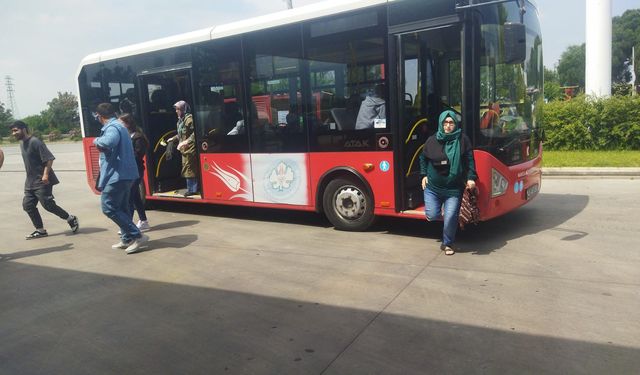 Manisa Büyükşehir Belediyesi EKPSS'ye giren vatandaşlara ücretsiz ulaşım desteği verdi