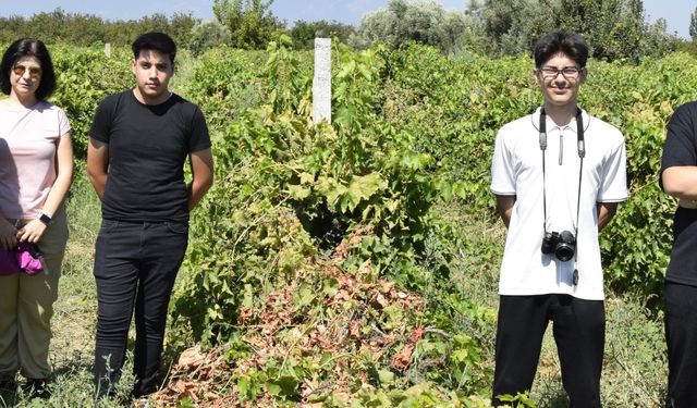 Manisalı öğrencilerden çiftçilere yeni proje