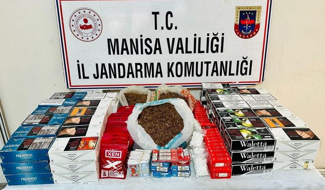 Manisa’da 42 bin makaron ele geçirildi